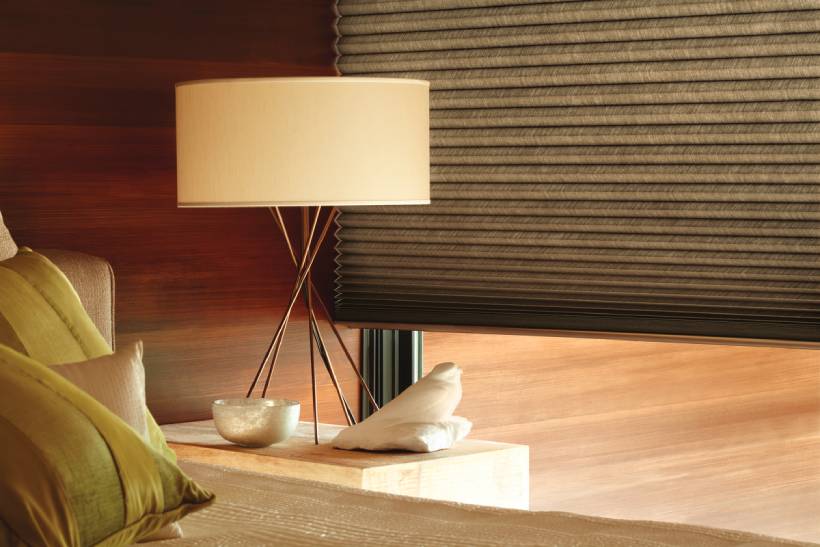Duette® Honeycomb Shades near Eugene, Oregon (OR) and other custom Hunter Douglas bedroom shades