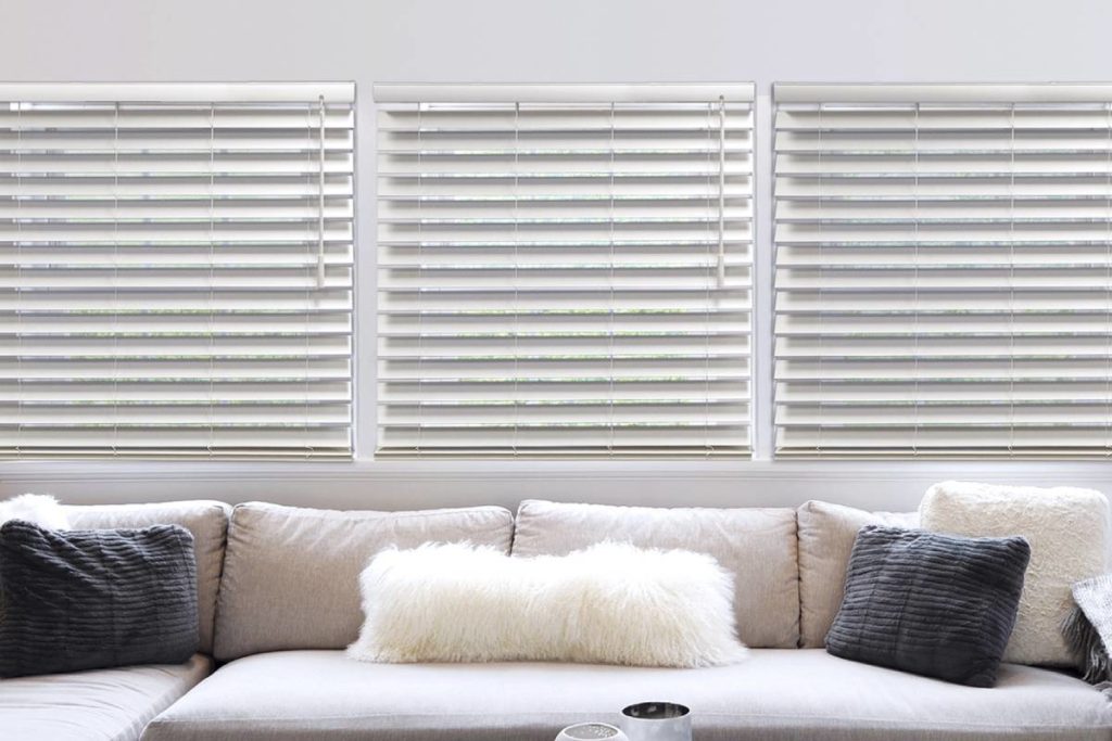 Norman® SmartPrivacy® Wooden Blinds for windows, Faux Wood Blinds, Metal Blinds near Madison, Wisconsin (WI)