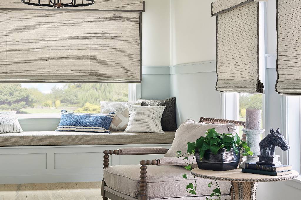 Graber ® Tradewinds® Natural Shades from Graber, bamboo blinds, woven wood shades, window treatments near Eugene, Oregon (OR)