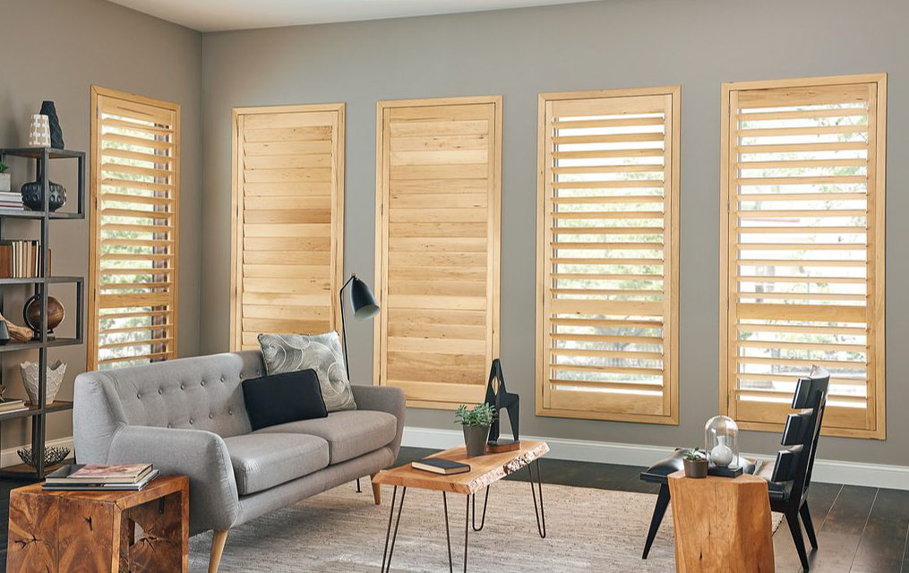 wooden window shutters