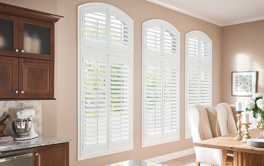 wooden window shutters