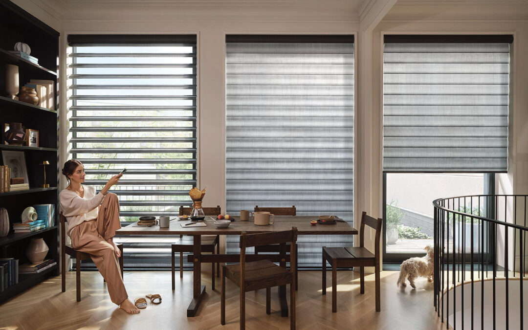 For a limited time, Hunter Douglas SoftTouch® Motorization offered for FREE